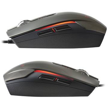 Mouse EVGA 901-X1-1051-KR, 8 butoane, USB, Negru