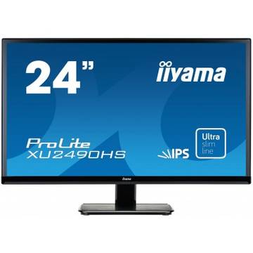 Monitor LED Iiyama Prolite XU2490HS-B1, 23.8 inch, Full HD, 5 ms, negru