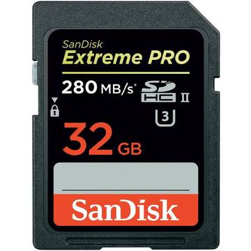 Card memorie SanDisk Extreme Pro SDHC,  32GB