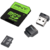 Card memorie PNY micro SD, 16 GB, clasa 10, Adaptor SD+USB
