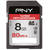 Card memorie PNY SDHC, 8 GB, clasa 10