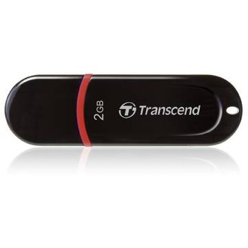 Memorie USB Transcend Memorie USB JetFlash 300, 2 GB, USB 2.0, negru