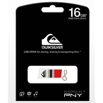 Memorie USB PNY Memorie USB Quiksilver, 16 GB, USB 2.0