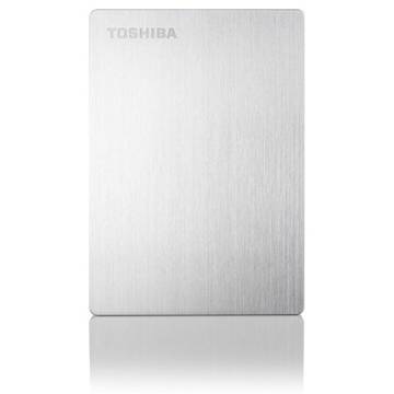 Hard disk extern Toshiba Canvio Slim, 1TB, 2.5 inch, USB 3.0, pentru Mac
