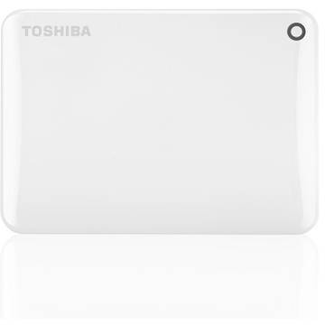 Hard disk extern Toshiba Canvio Connect II, 2 TB, 2.5 inch, USB 3.0, alb