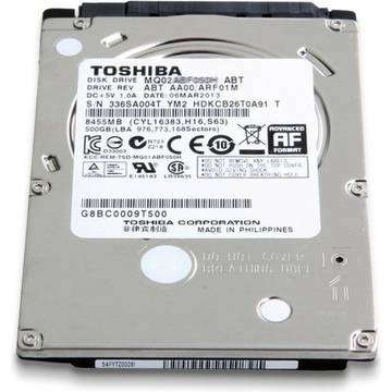 HDD Laptop Toshiba MQ02ABD100H SSHD, 1TB, 5400 RPM, SATA 3GB/s, 2.5 inch