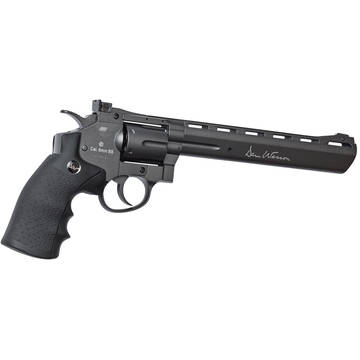 PNI Revolver Dan Wesson 8 inch negru cu CO2 pentru airsoft calibru 6 mm