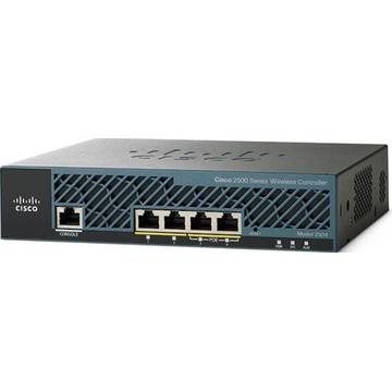 Router wireless Cisco Access Point Controller 2504 pentru 5 AP AIR-CT2504-5-K9