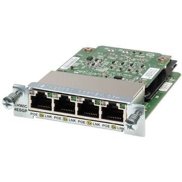 Switch Cisco 4x 10/100/1000 Ethernet Switch Interface Card