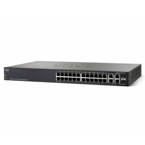 Switch Cisco srw224g4-k9-eu, cu management, fara PoE, 24x100Mbps-RJ45 + 2xMini-GBIC