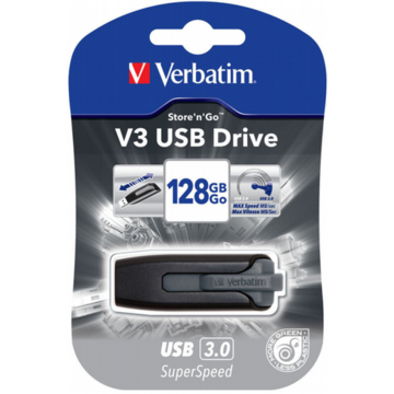 Memorie USB Flash USB 3.0 128GB Verbatim Store'n' go