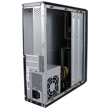 Carcasa LC-Power LC-1400MI, Mini ITX, neagra, sursa 200W