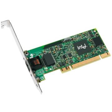 Placa de retea Intel Pro/1000GT, 10/100/1000 Mbps, PCI