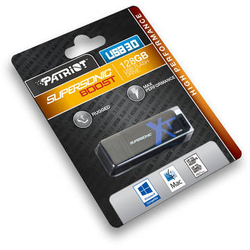 Memorie USB Patriot Supersonic Boost XT, 128 GB USB3