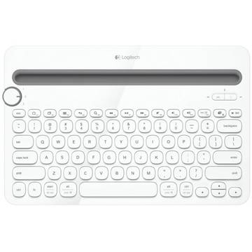 Tastatura Logitech K480 Multi-Device, Bluetooth, Alb