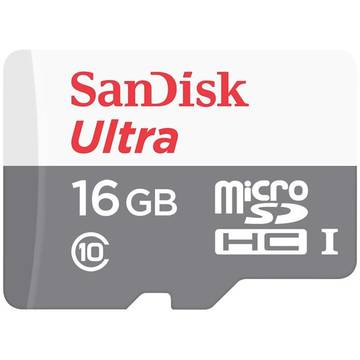 Card memorie SanDisk ULTRA ANDROID Micro SDHC Card 16GB 48MB/s Class UHS-I