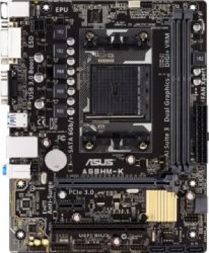 Placa de baza Asus MB AMD A68HM-K, 32 GB, Socket FM2+