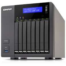NAS QNAP TS-853S PRO 8BAY 2.5IN 2.0GHZ