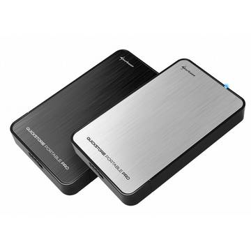 HDD Rack Sharkoon QUICKSTORE PORTABLE PRO SILVER