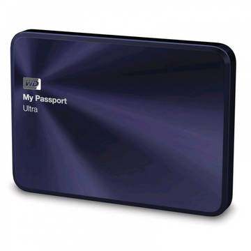 Hard disk extern Western Digital My Passport Ultra, 1TB, 2.5 inch, USB 3.0