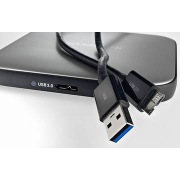 Hard disk extern Freecom Mobile Drive Square, 1TB, 2.5 inch, USB 3.0