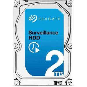 Hard disk Seagate Surveillance, 2TB, 5900 RPM, SATA 6GB/s, 3.5 inch + Data Rescue