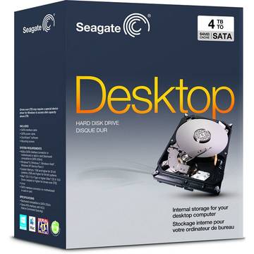 Hard disk Seagate Desktop HDD Kit, 4TB, 5900 RPM, SATA 6GB/s