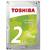 Hard disk Toshiba E300 Low Energy, 2TB, 5700 RPM, SATA 6 GB/s