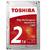 Hard disk Toshiba P300 High-Performance, 2TB, 7200 RPM, SATA 6 GB/s