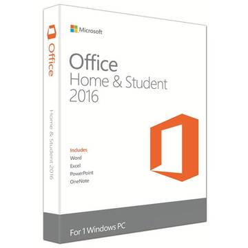 Suita office Microsoft Office Home and Student 2016 Windows English EuroZone Medialess