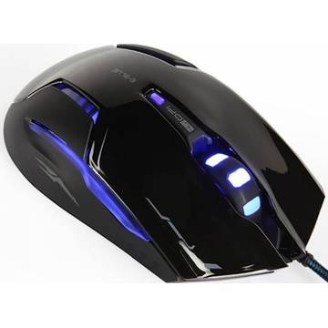 Mouse E-Blue Mazer RX, 2500 dpi, USB, Negru
