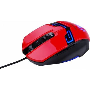 Mouse Newmen N6000, 1600 dpi, USB, Rosu