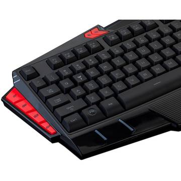 Tastatura Redragon Asura Black, USB, gaming, iluminata
