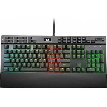 Tastatura Redragon Yama Black, USB, gaming, LED RGB