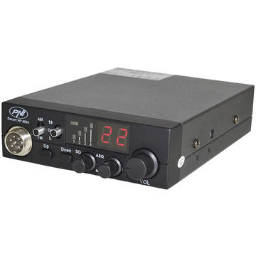 Statie radio Kit Statie radio CB PNI ESCORT HP 8024 ASQ 12/24V + Antena CB PNI Extra 45 cu magnet