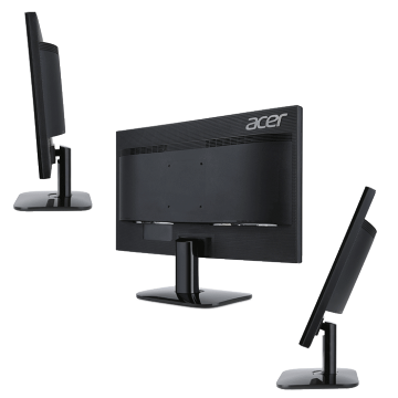 Monitor LED Acer KA220HQ, 16:9, 21.5 inch, 5ms, negru