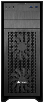 Carcasa Corsair Obsidian Series 450D, Middle Tower, neagra, fara sursa