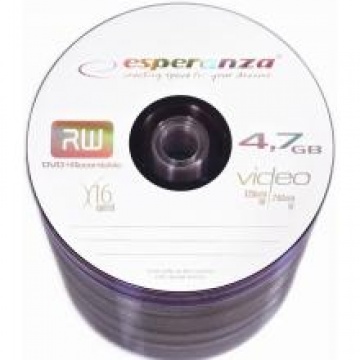 ESPERANZA DVD+R 16x,  4.7 GB, 100 bucati