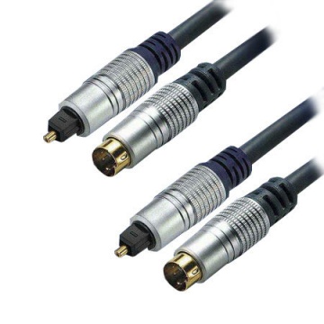 Cablu optic TOSLINK+SVHS - TOSLINK+SVHS, HT