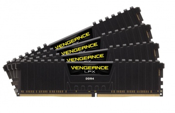 Memorie Corsair Vengeance LPX, DDR4, 4 x 16GB, 3200 MHz, CL16, kit