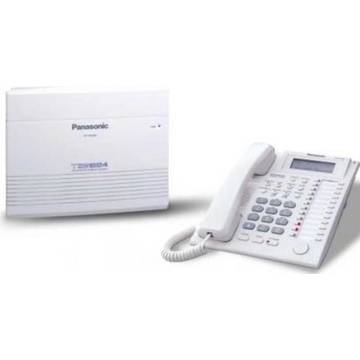 Centrala telefonica Panasonic KX-TES824CE  ANALOGICA echipata 3/8, extensibila max 8/24