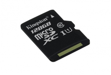 Card memorie Kingston Micro SD 128GB, Clasa 10