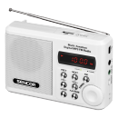 Sencor Aparat radio SRD215W, portabil, 2 W , USB, Micro SD, alb