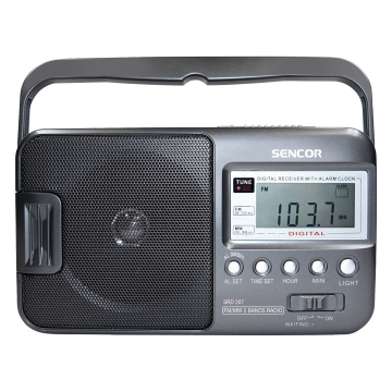 Sencor Aparat radio SRD207, portabil, negru