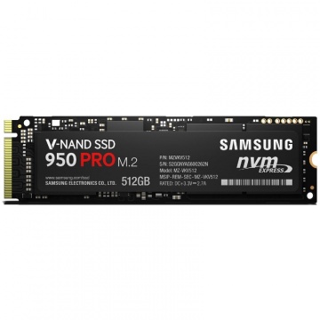 SSD Samsung  512GB 950PRO PCIE MZ-V5P512BW