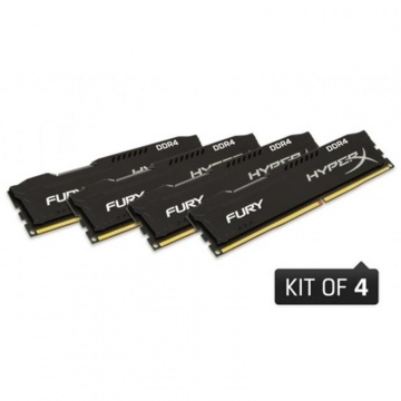 Memorie Kingston HyperX Fury Black DDR4 32GB 2666 mhz HX426C15FBK4/32