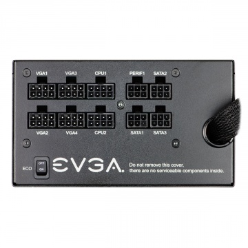 Sursa EVGA GQ Series, 750W, 80+ Gold, ventilator 135 mm, PFC Activ
