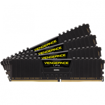 Memorie Corsair Vengeance LPX, DDR4, 4 x 4 GB, 3333 MHz, CL16, kit