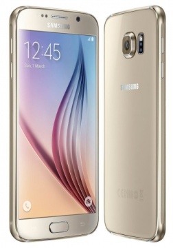 Smartphone Samsung Galaxy S6, 5 inch, 32 GB, auriu