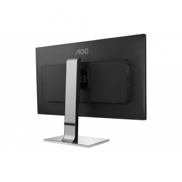 Monitor LED AOC Q2577PWQ,  Quad HD, 16:9, 25 inch, 5 ms, negru/ argintiu